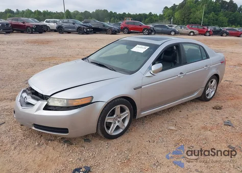 2006 Acura Tl z USA, uszkodzony, nr VIN 19UUA662X6A047549